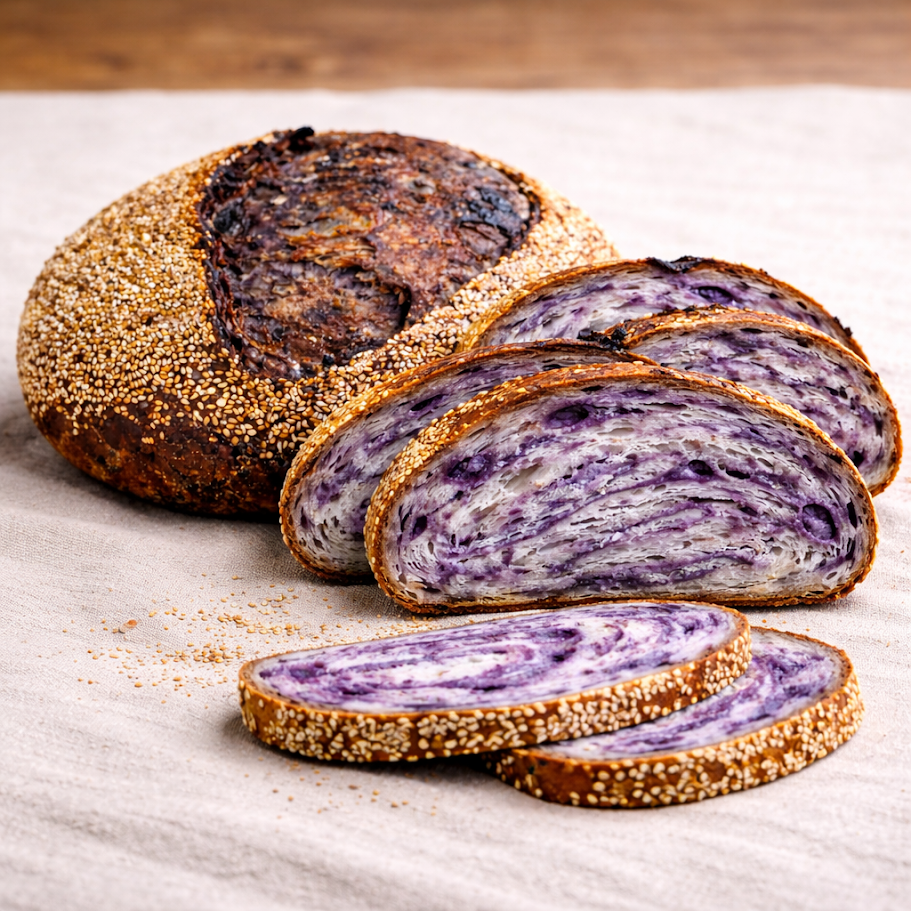 The Violet Peak                                        (Ube Purple Swirl)