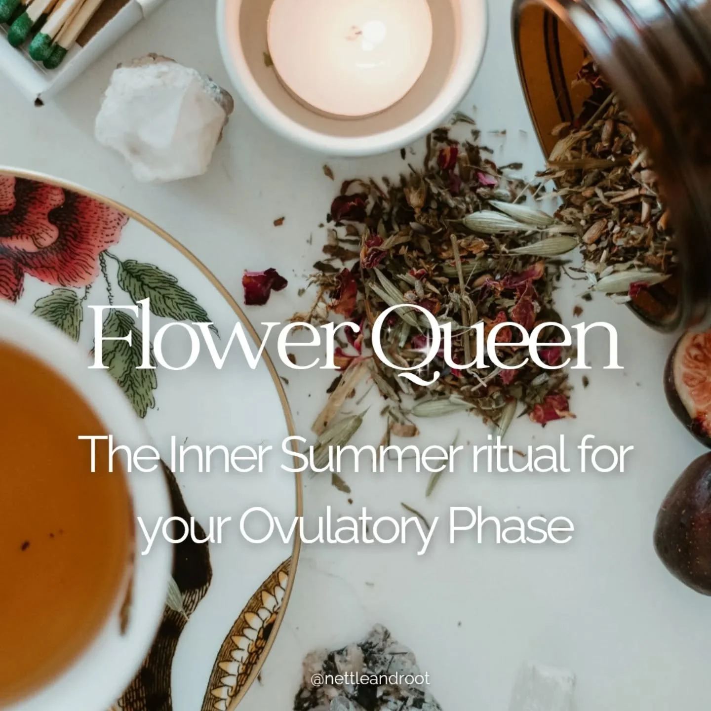 Flower Queen 🌸

Your blend for Inner Summer blend

Ovulation is when you feel your absolute best&mdash;in your body, in your mind, and in your interactions with the world. This is the summer of your cycle, embodying the high vibe energy of the confi