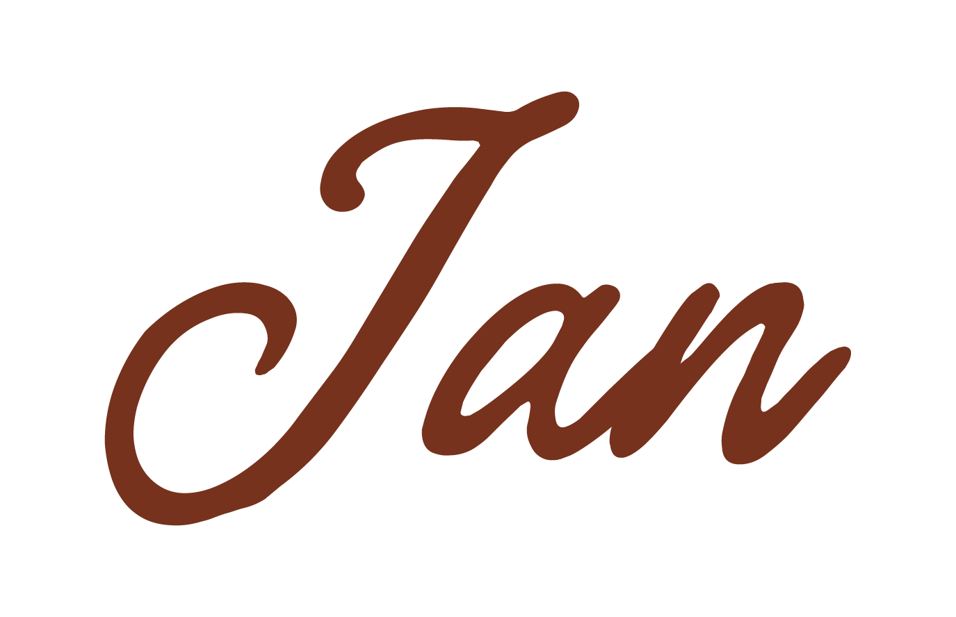 Brown script text that says "Eat" on a black background.