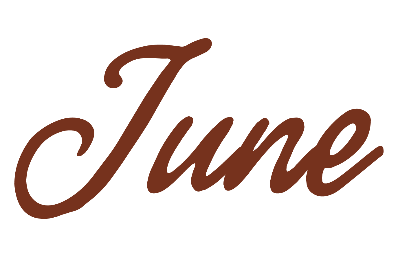 The word "Thrive" written in brown cursive font.