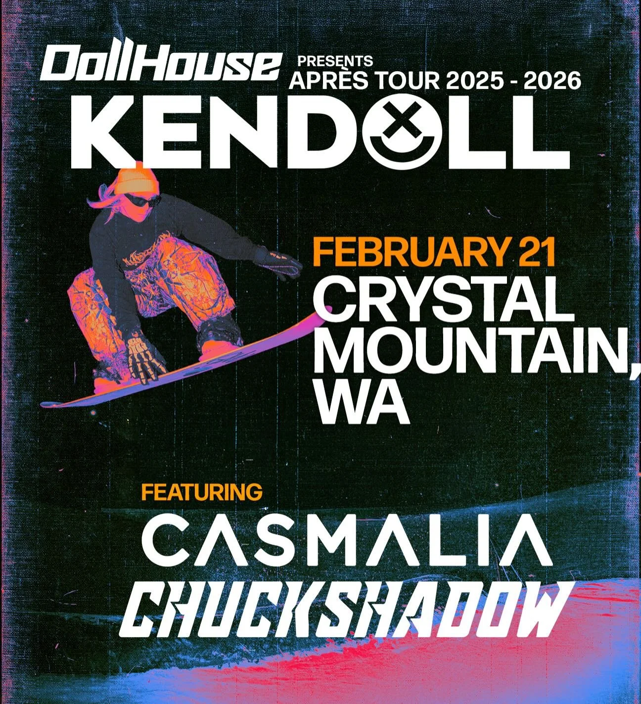 ASK AND YOU SHALL RECEIVE. Many of you tagged @crystalmountain in my initial tour announcement so we made it happen 🙂&zwj;&harr;️. Massive Apres things coming to Washington state ❤️&zwj;🔥 SWIPE TO SEE THE INSANE LOCATION

I&rsquo;ll be having two o