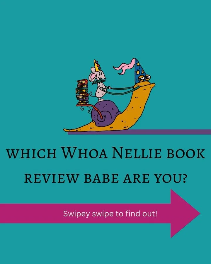 Look for the book review babes to help you make your selection at the Whoa Nellie - Novel Vending machine. 🫧 🌼 🐌 💕