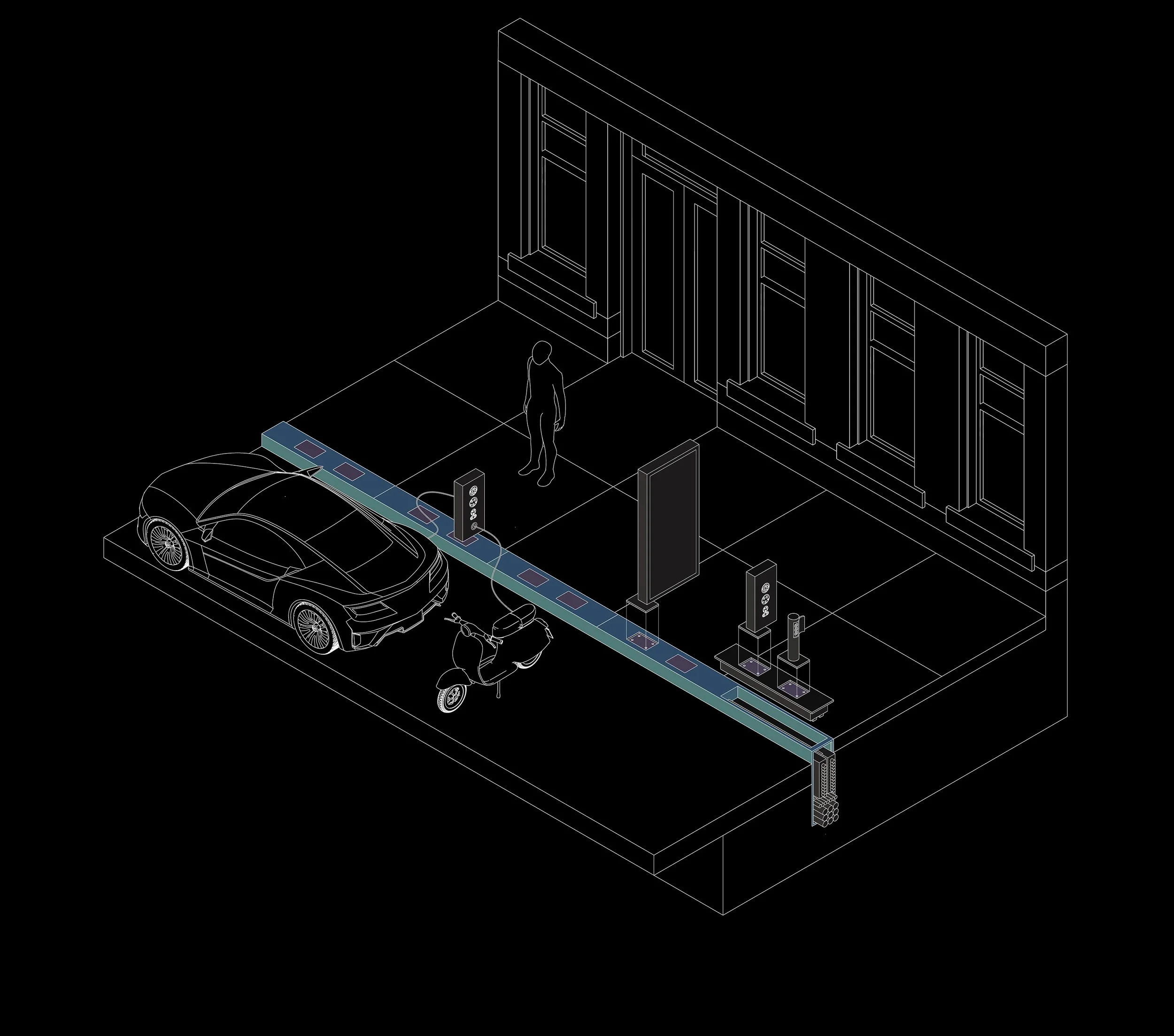 One Plug-In Smart Curb Module