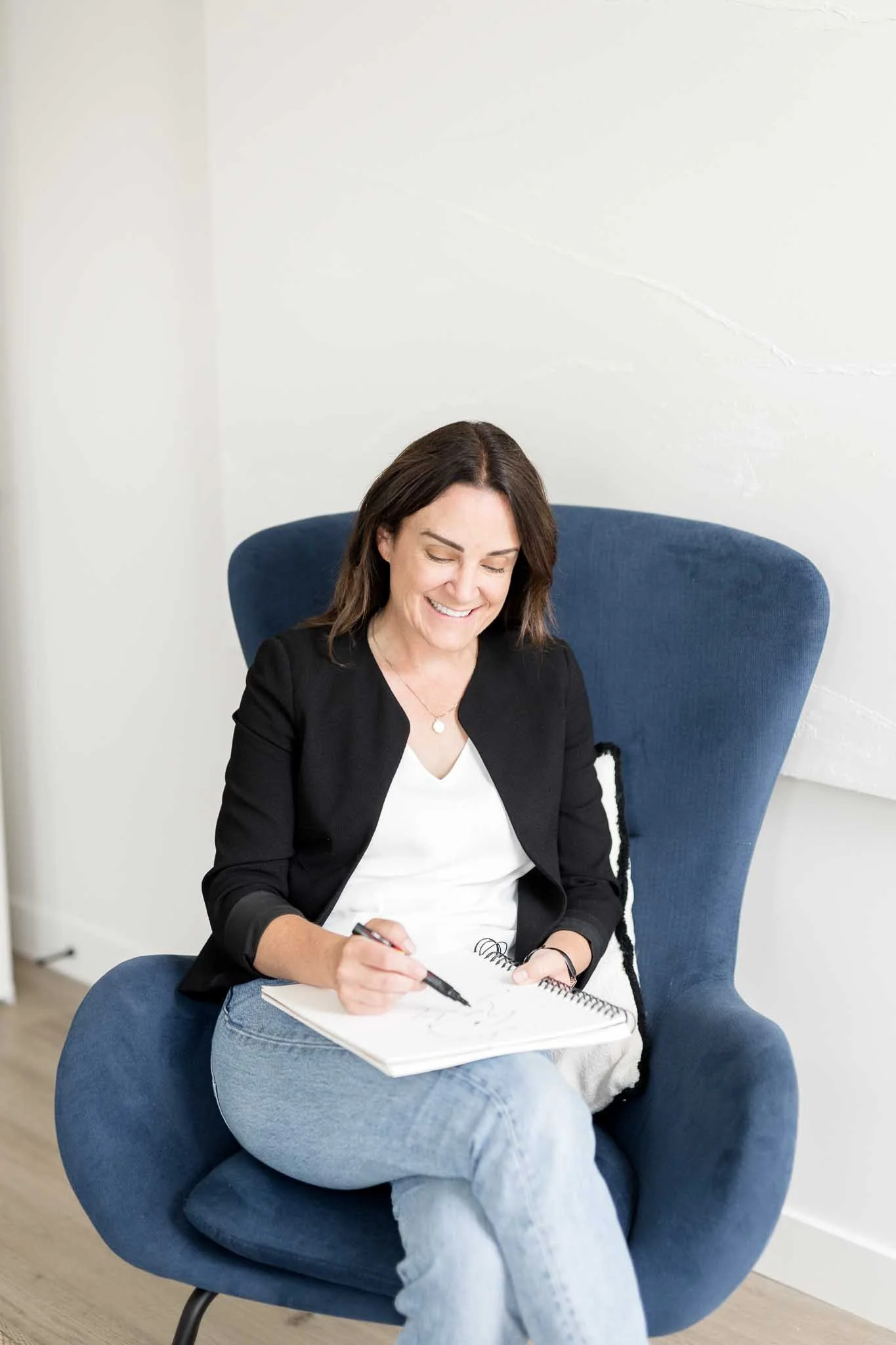 Psychologist supporting a child or teen during ADHD therapy at Ten Child Psychology in Calgary