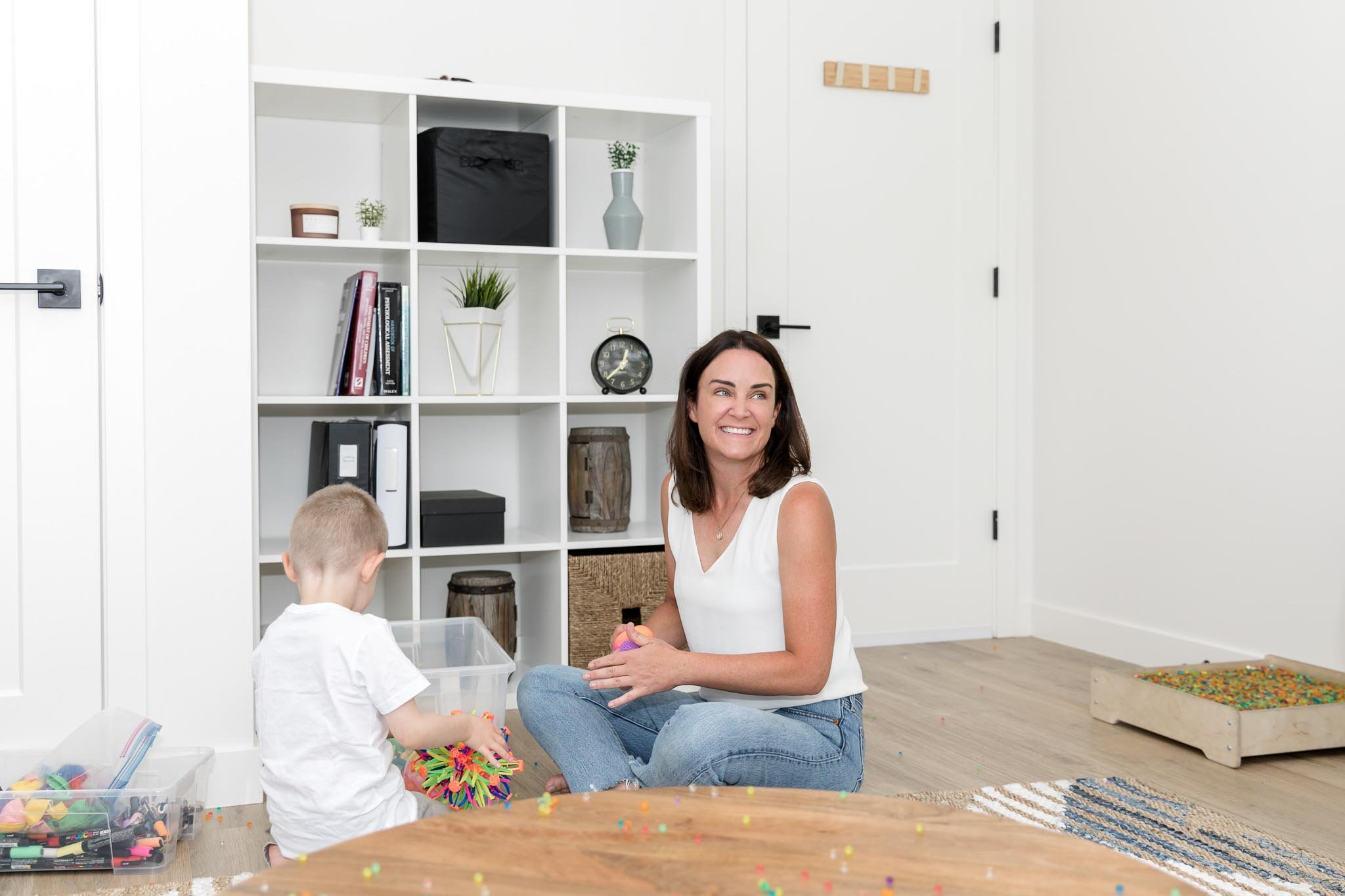 Creative therapy for children in Calgary using play and art to support emotional expression and confidence.