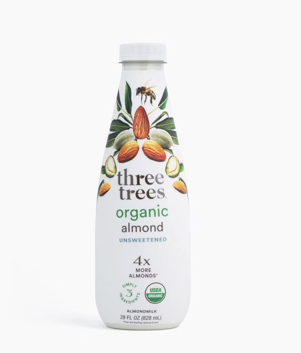 Almond Milk
Brand: Three Trees Organic
Non-GMO, Organic  
