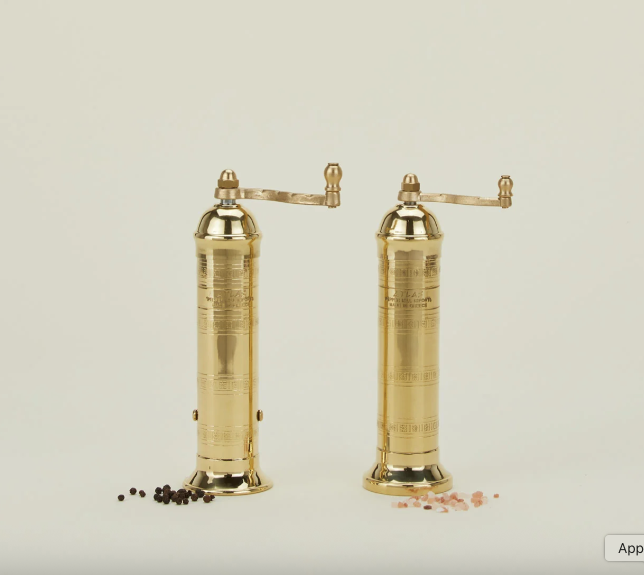 Brass Salt &amp; Pepper Mill (Copy)