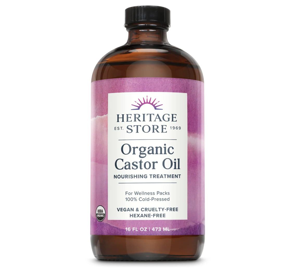 Organic Hexane-Free Castor Oil
Brand: Heritage Store