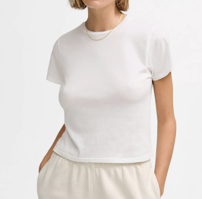 Organic Cotton Shrunken Tee
-- Brand: Mate The Label
100% Organic Cotton, GOTS Certified