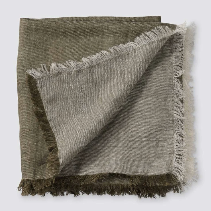 The Citizenry Arya Linen Bed Blanket
100% Linen, Handcrafted, Fairtrade