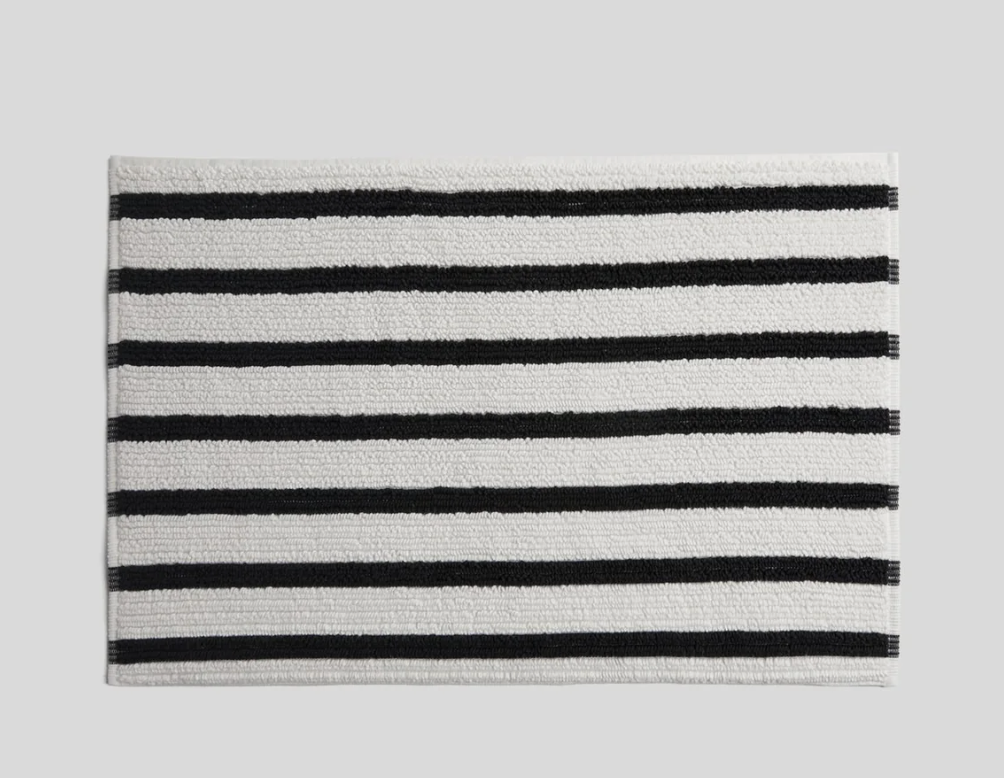 Parachute Organic Cotton Striped Bathmat