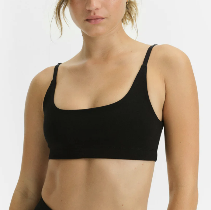 Organic Stretch Scoop Bra
Brand: Mate the Label
92% Organic Cotton, 8% Spandex, GOTS certified fabric