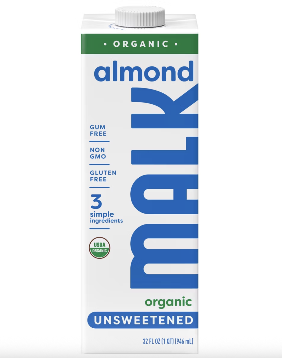Almond Milk
Brand: MALK
Organic, No Gums, No Fillers