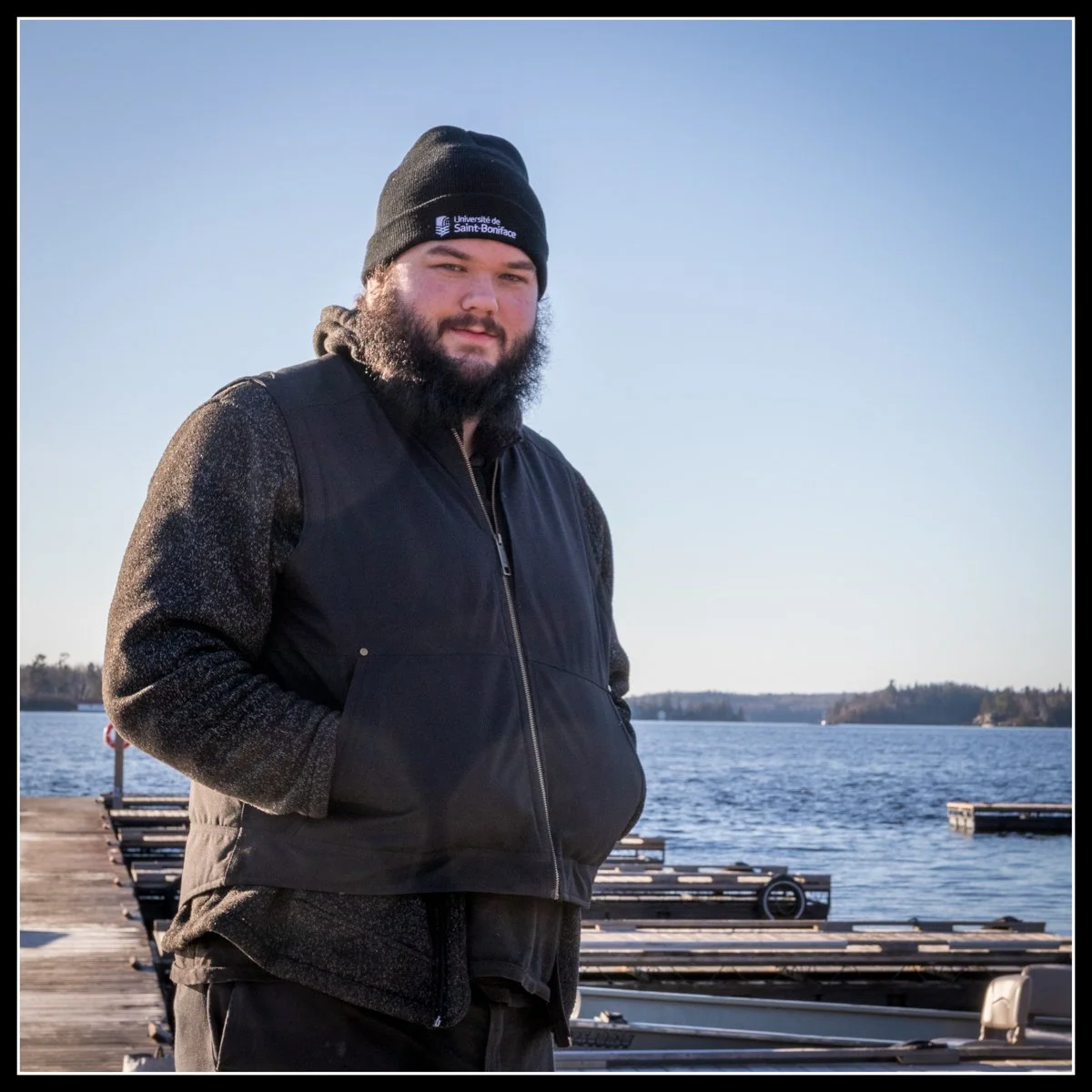 Leo Flather in Kenora Ontario.