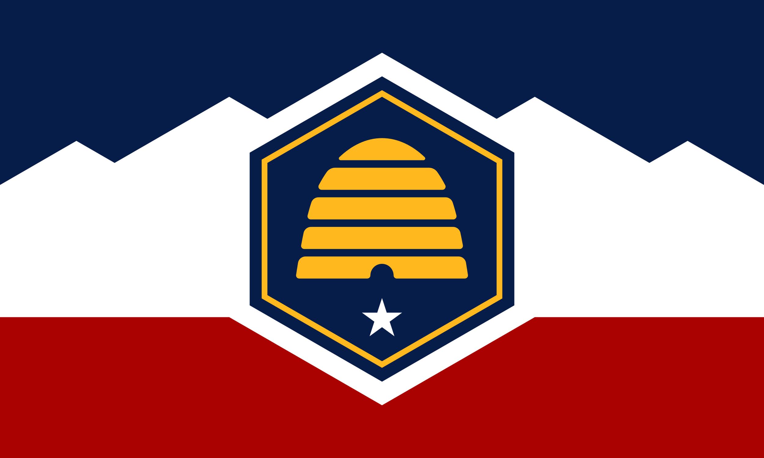 Utah state flag representing Remote Online Notary services in Utah