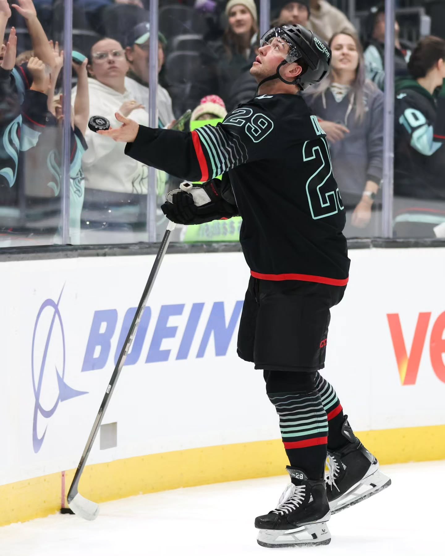 Anaheim Ducks at Seattle Kraken
January 23, 2026
for @circlingseattlesports

One of the best parts of this game was catching up with Chance and Chet even for a little while. So much goes into gameday before puckdrop. Yesterday made me feel so lucky t