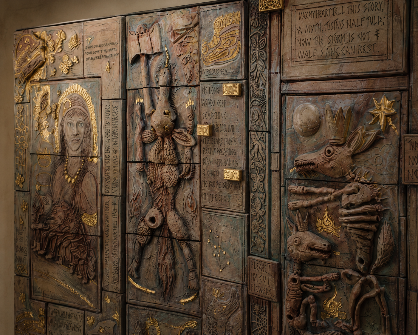 Relic Wall, Folklore of Wolf King