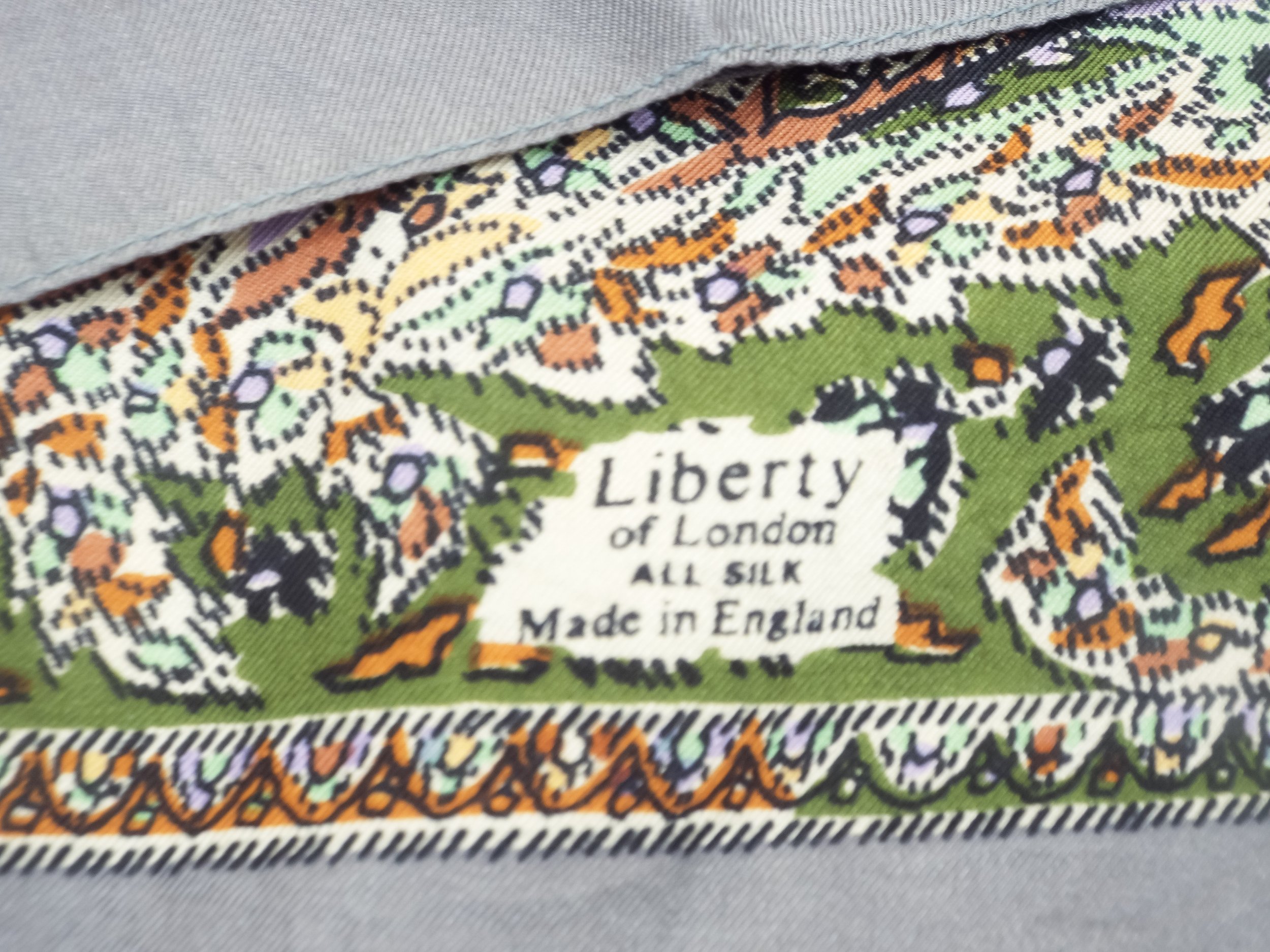 Juniper Silk Scarf