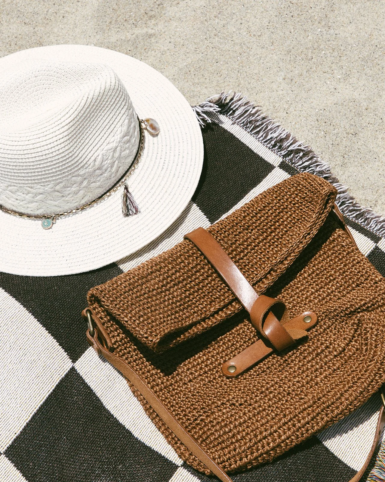 Crotchet Crossbody Bag