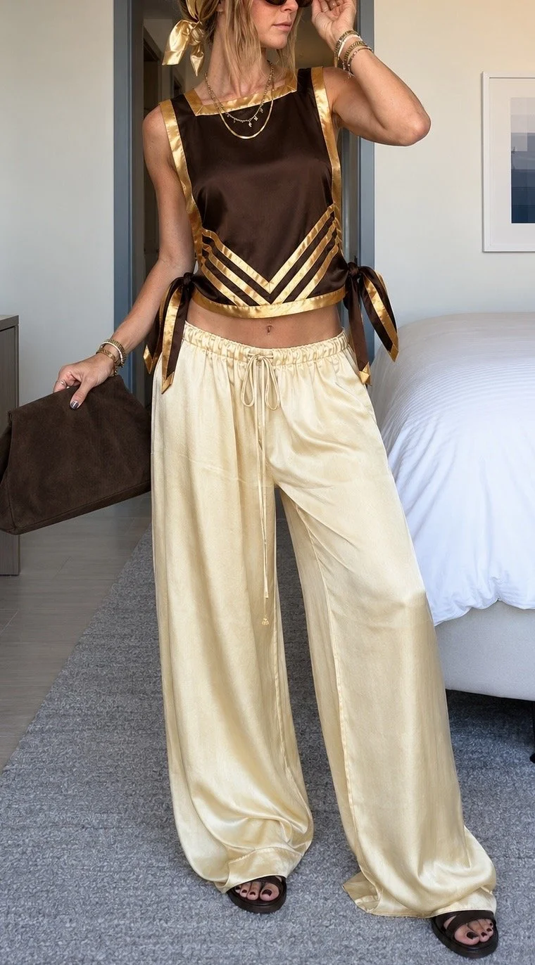 Amalfi Silk Top