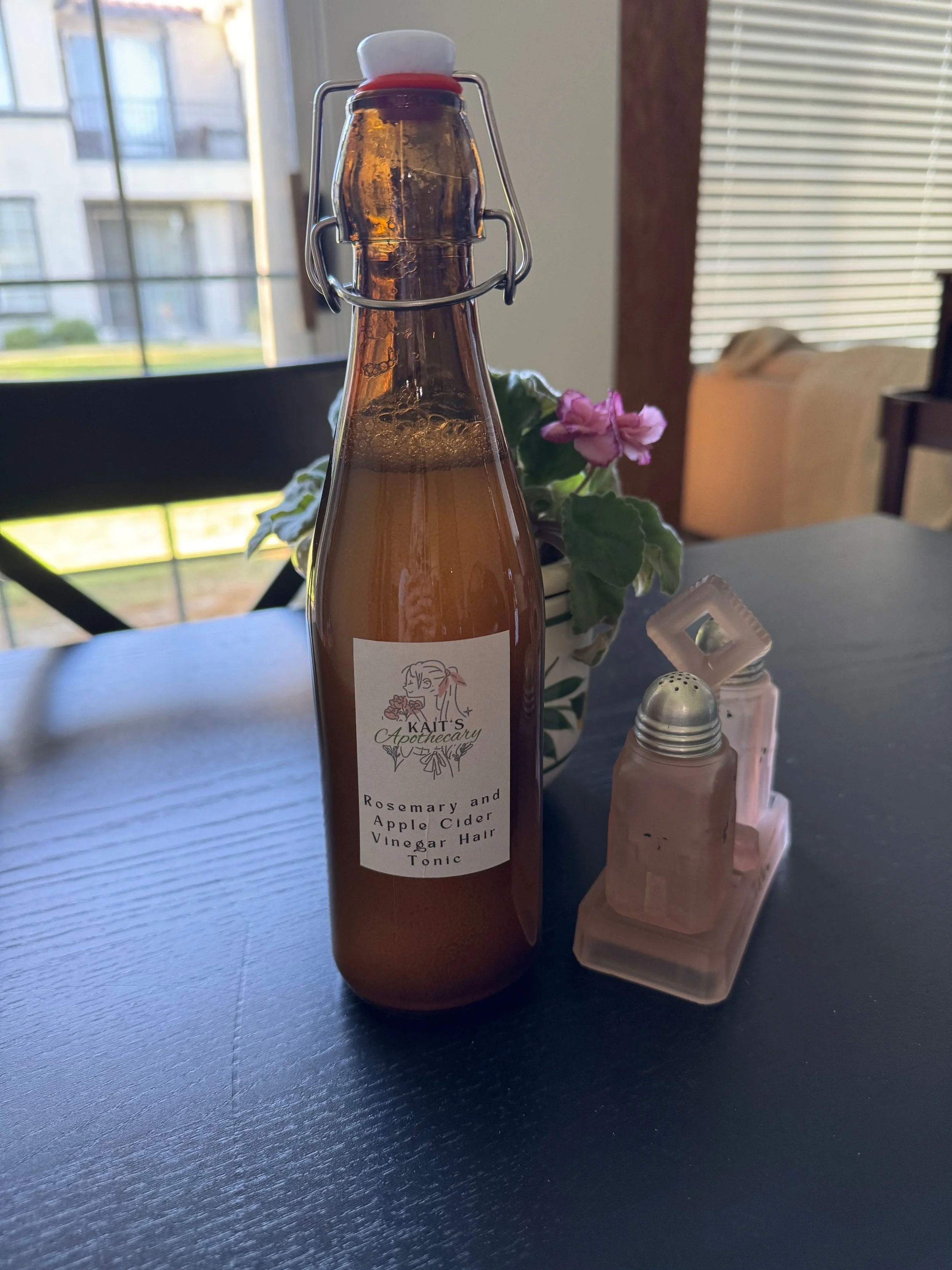 Rosemary and Apple Cider Vinegar Hair Tonic