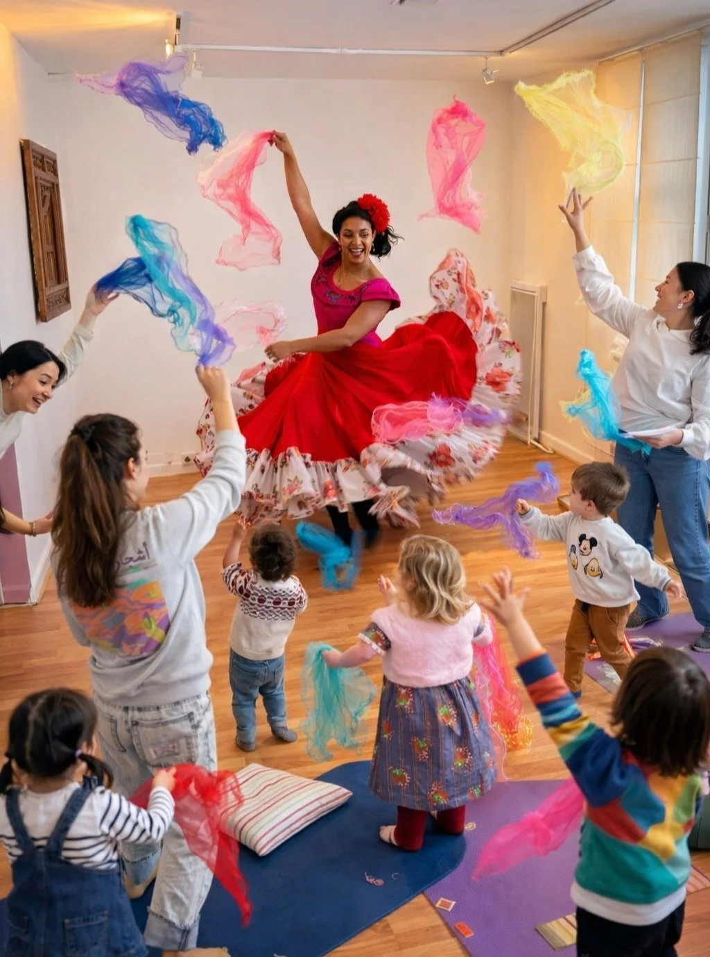Envie d&rsquo;une belle activit&eacute; en famille, en anglais, ce dimanche ? ✨

Chez CosmoKids, les enfants de 1-6 ans et leurs parents + accompagnants explorent l&rsquo;anglais &agrave; travers la musique, le mouvement et le jeu, dans un atelier jo