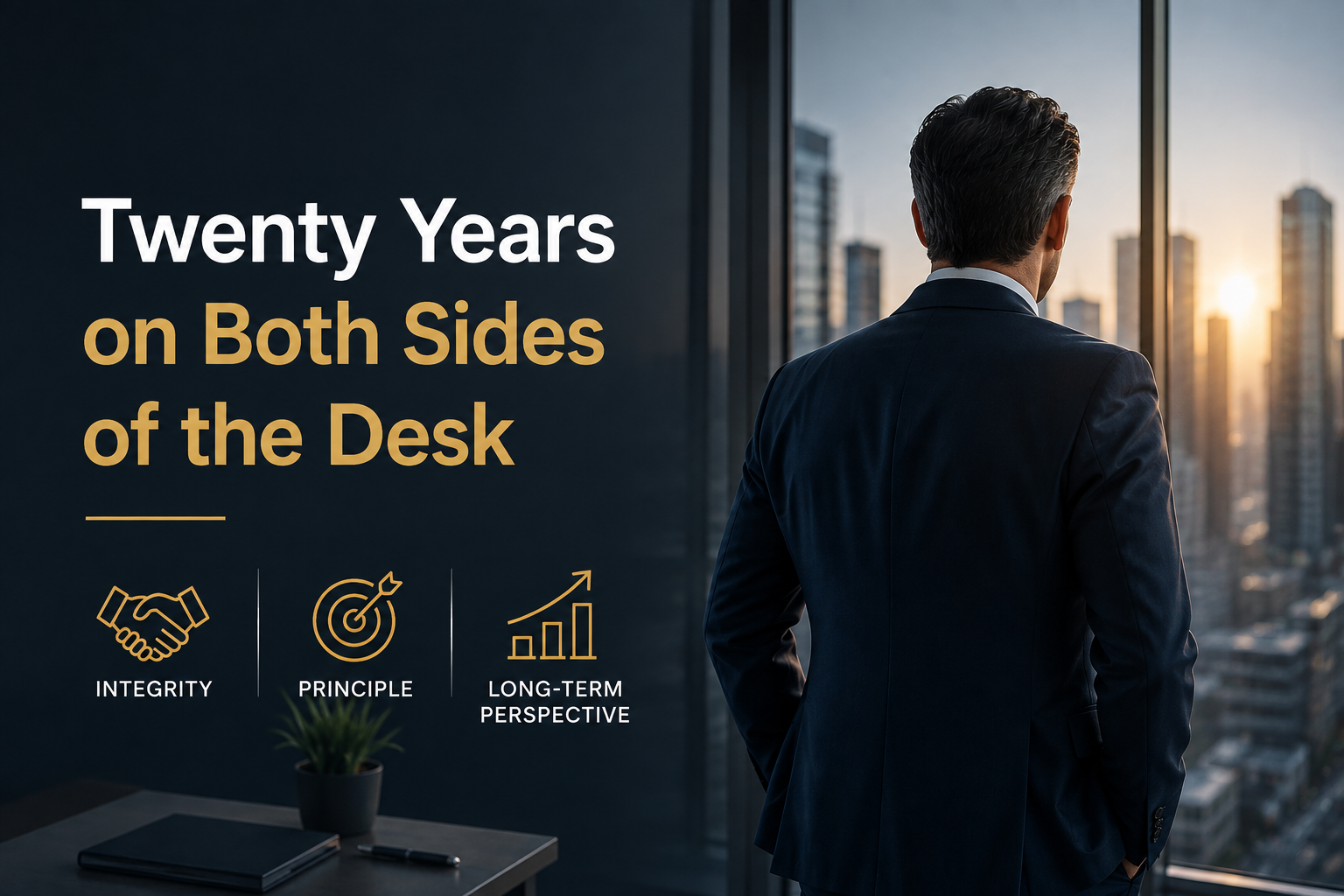 Over Twenty Years on Both Sides of the Desk 