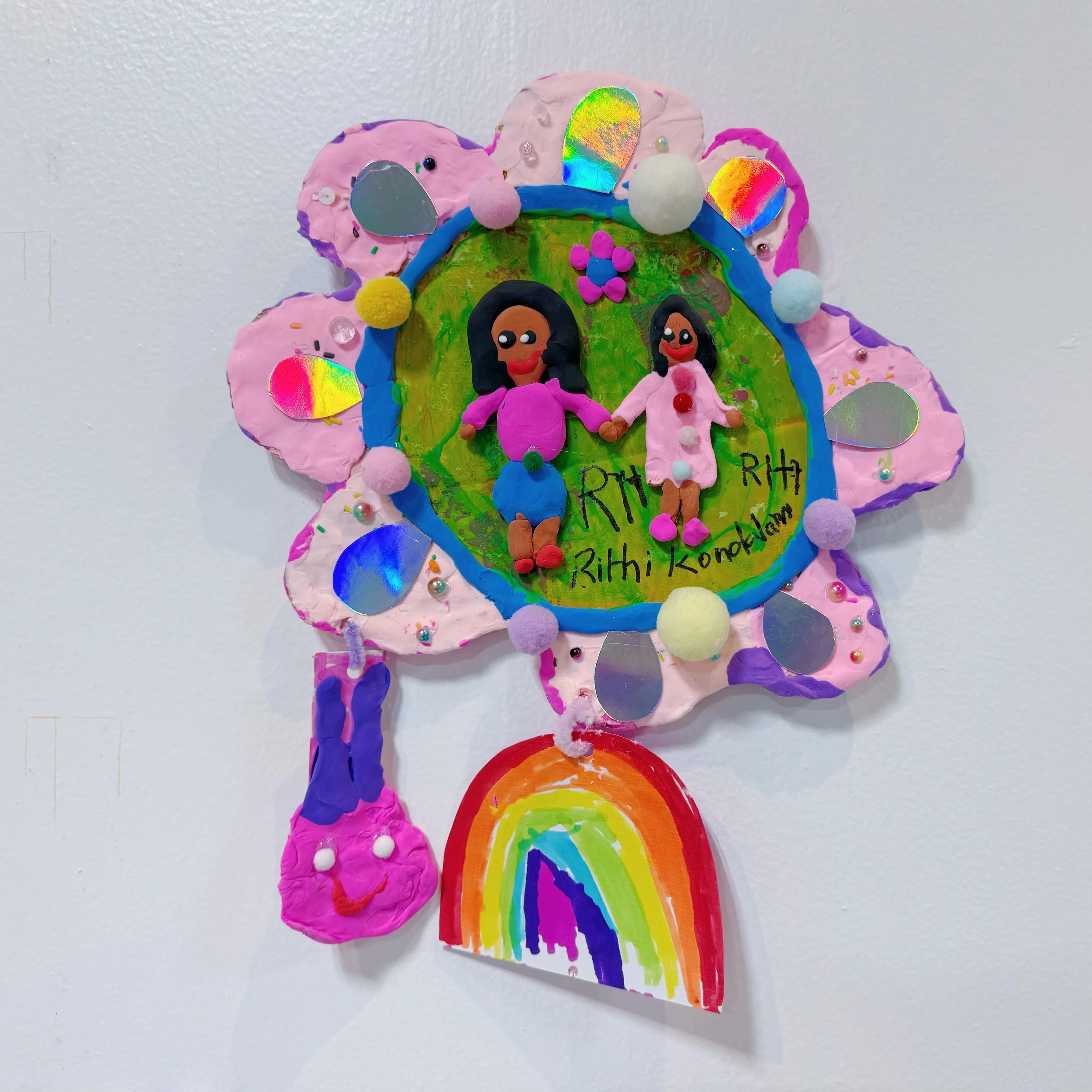 Rithi Kondalam - Beautiful flower land with my Mom