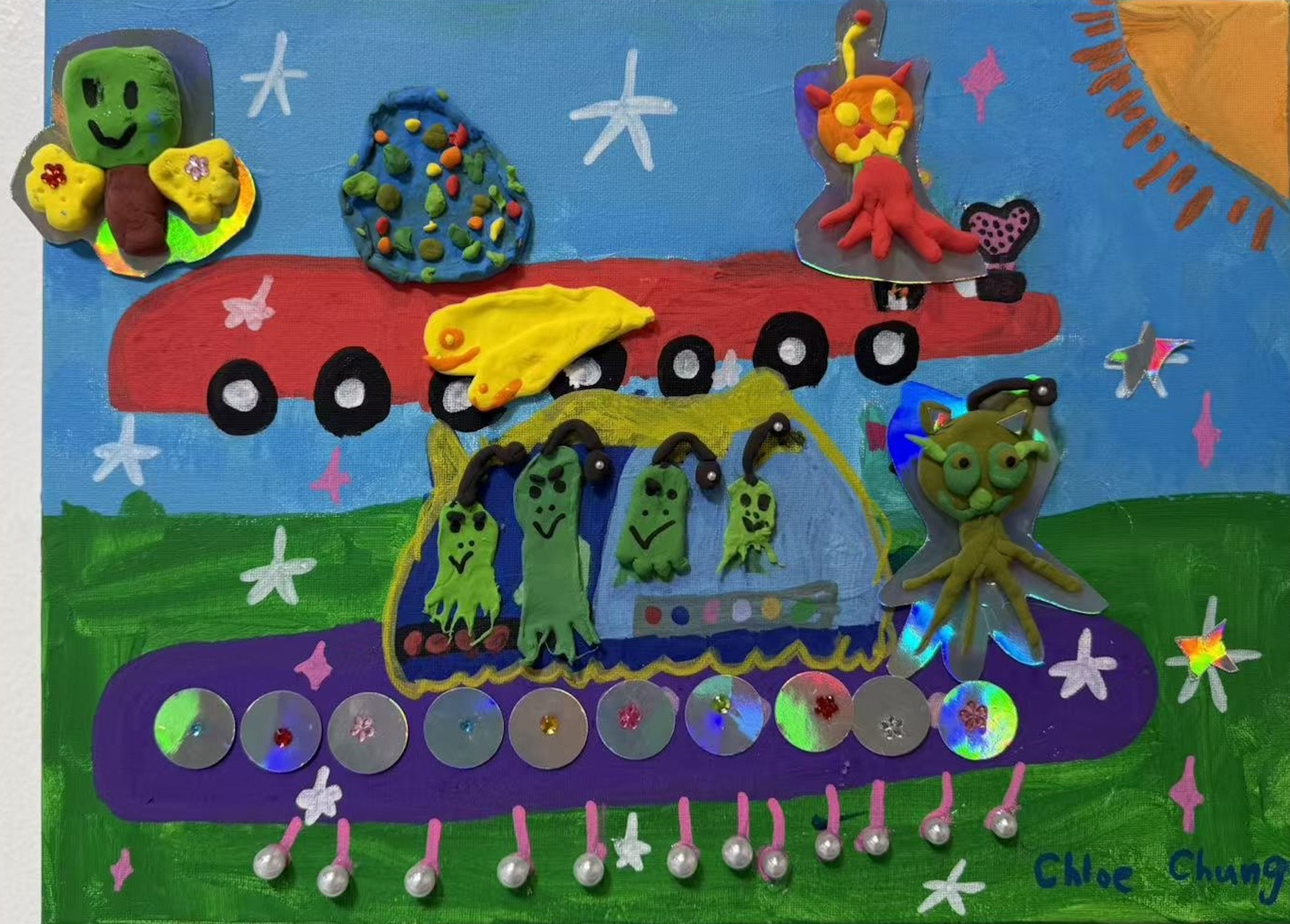 Chloe Chung - Flying Car and Aliens