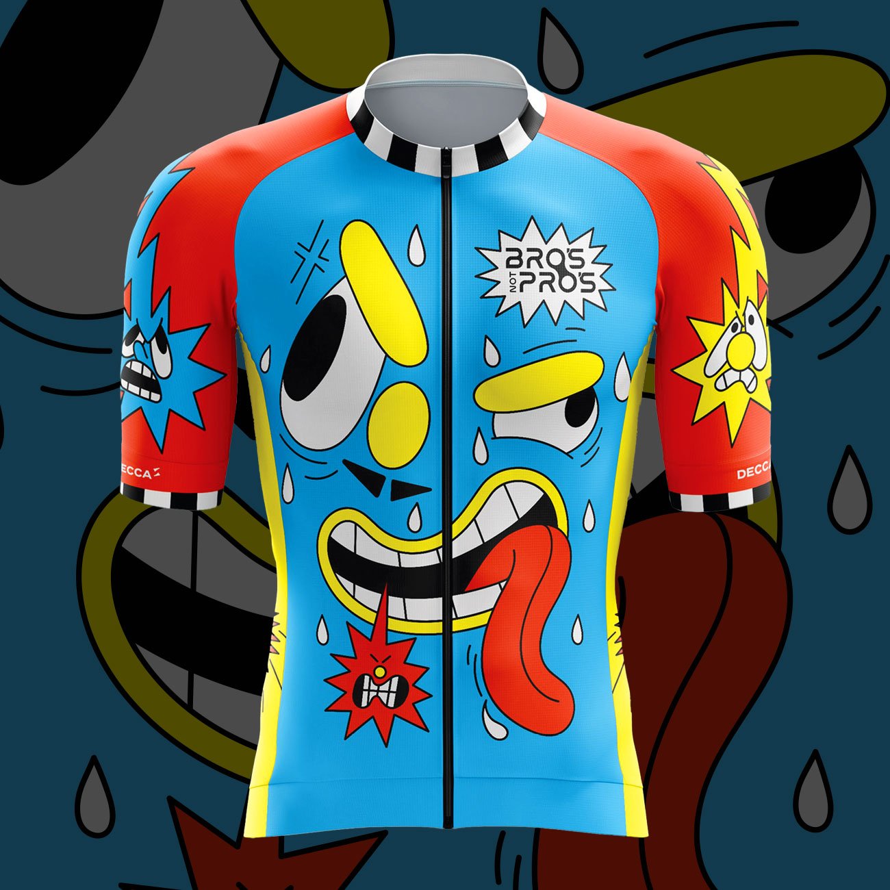 Bro's Not Pro's Cycling Jersey