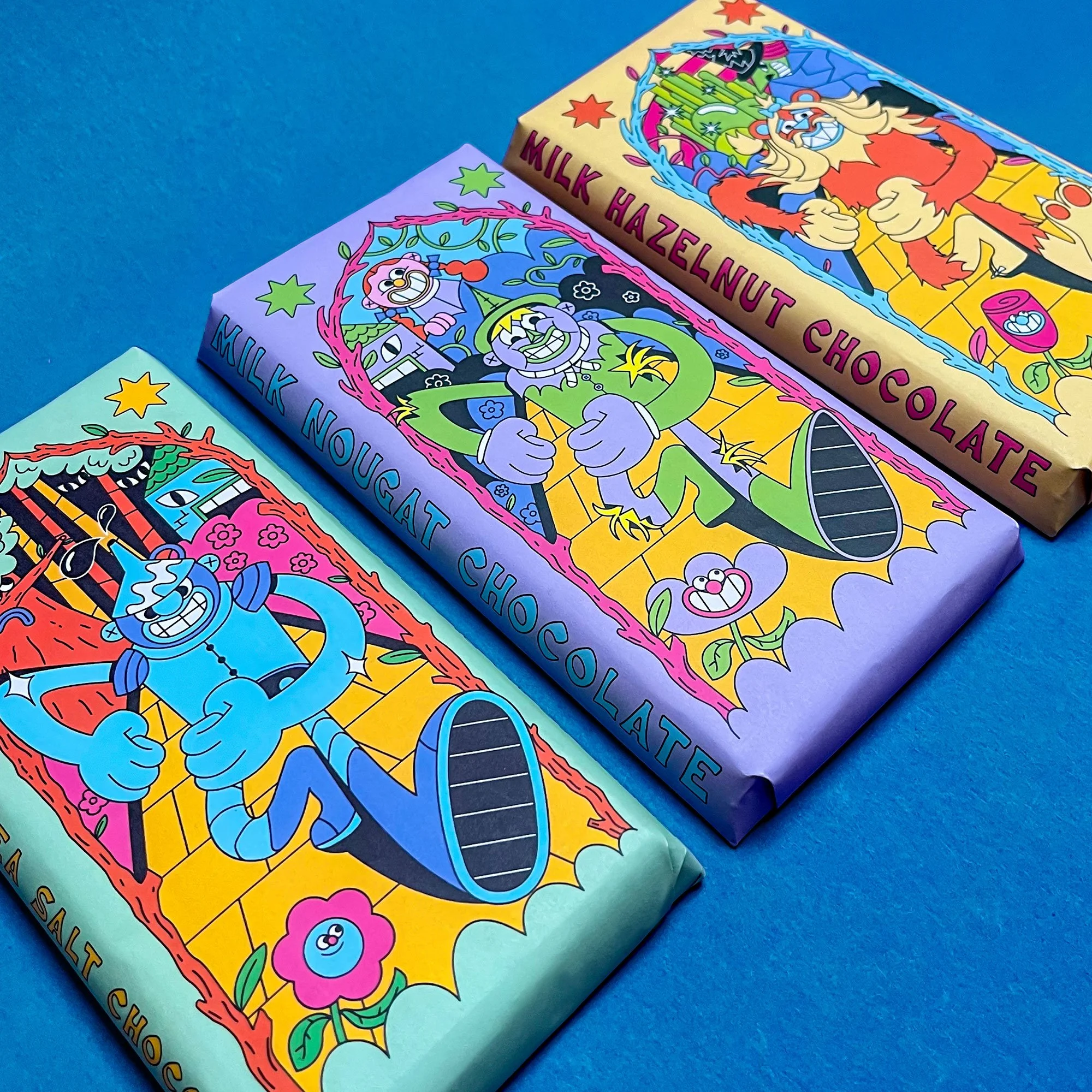 Walkie Talkie - Chocolate wrappers