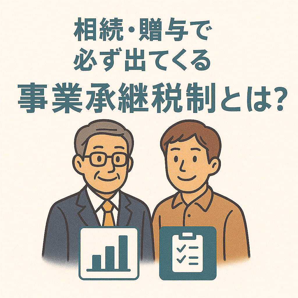 【特集】相続・贈与で必ず出てくる「事業承継税制」とは？