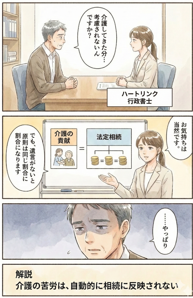マンガ3ページ目