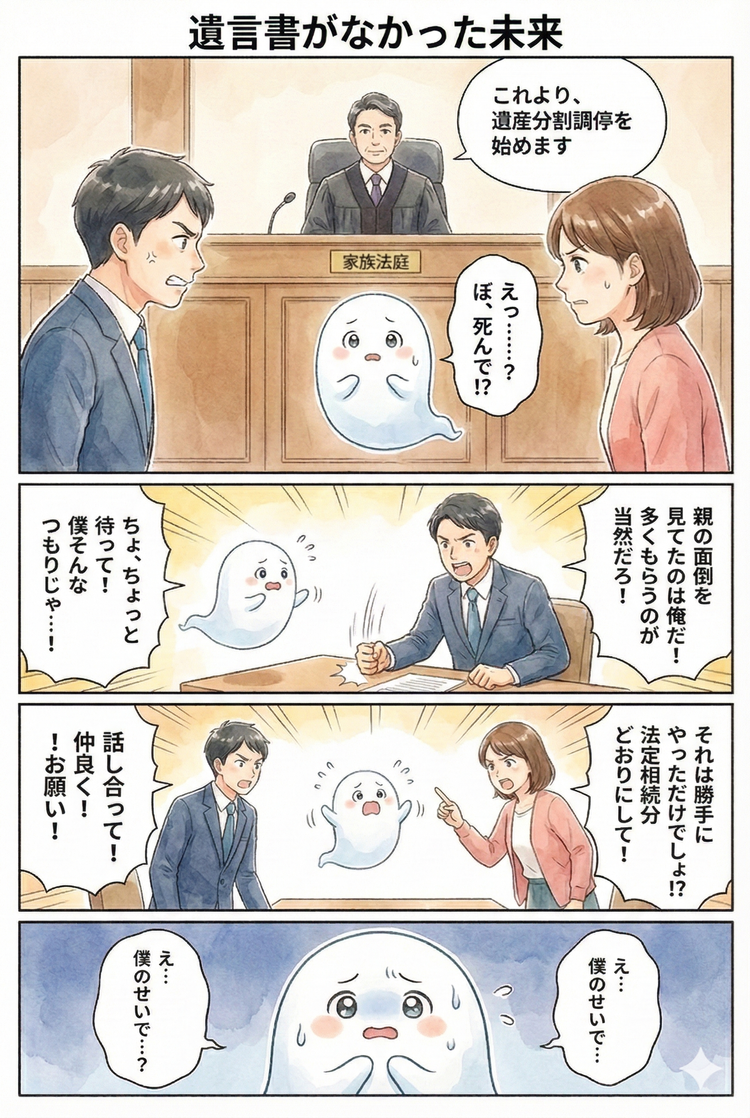 マンガ1ページ目