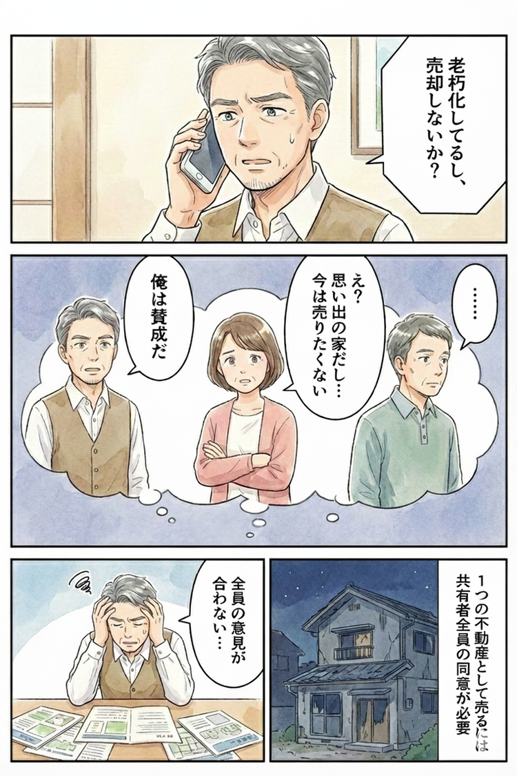 マンガ2ページ目