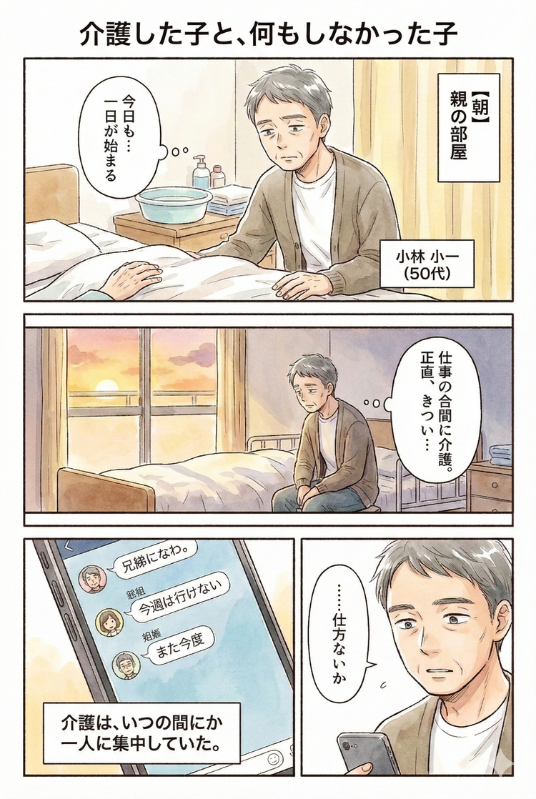 マンガ1ページ目