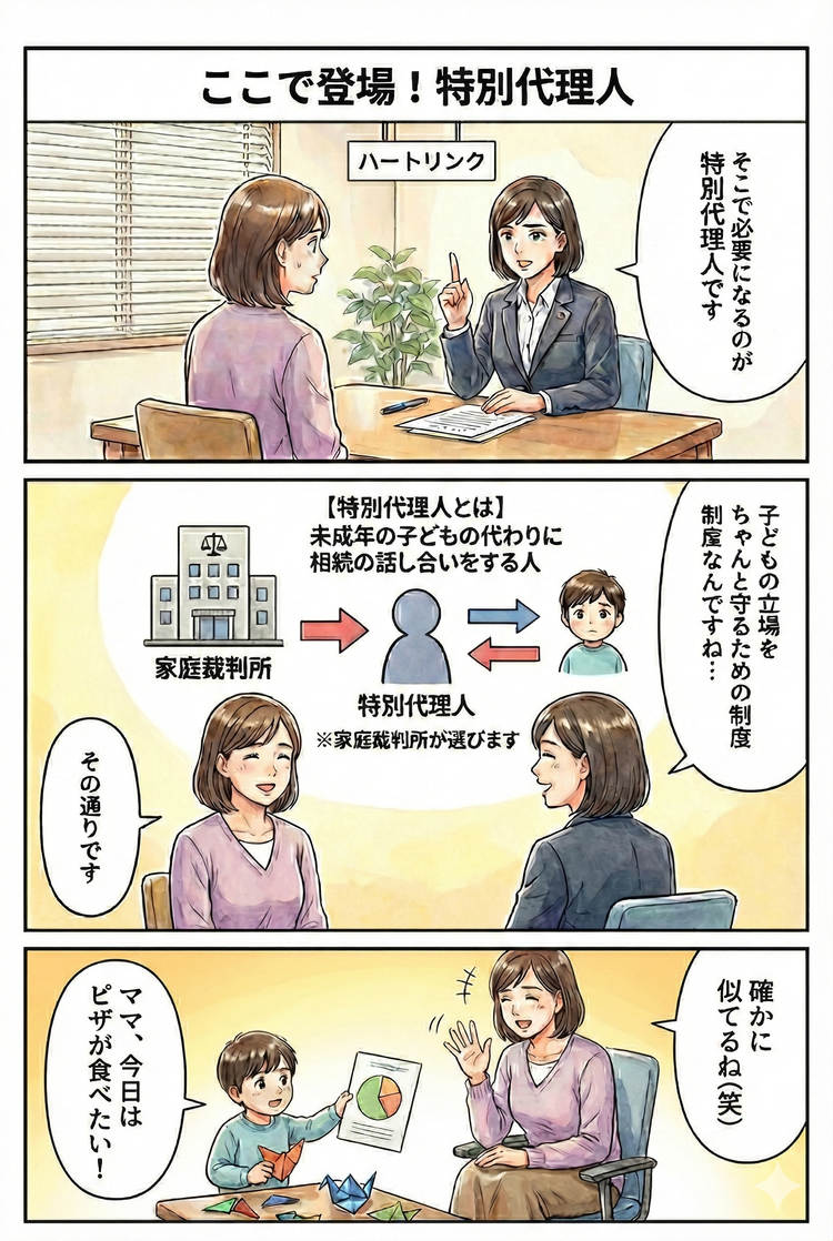 マンガ3ページ目