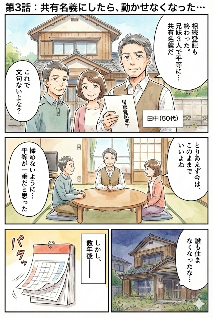 マンガ1ページ目