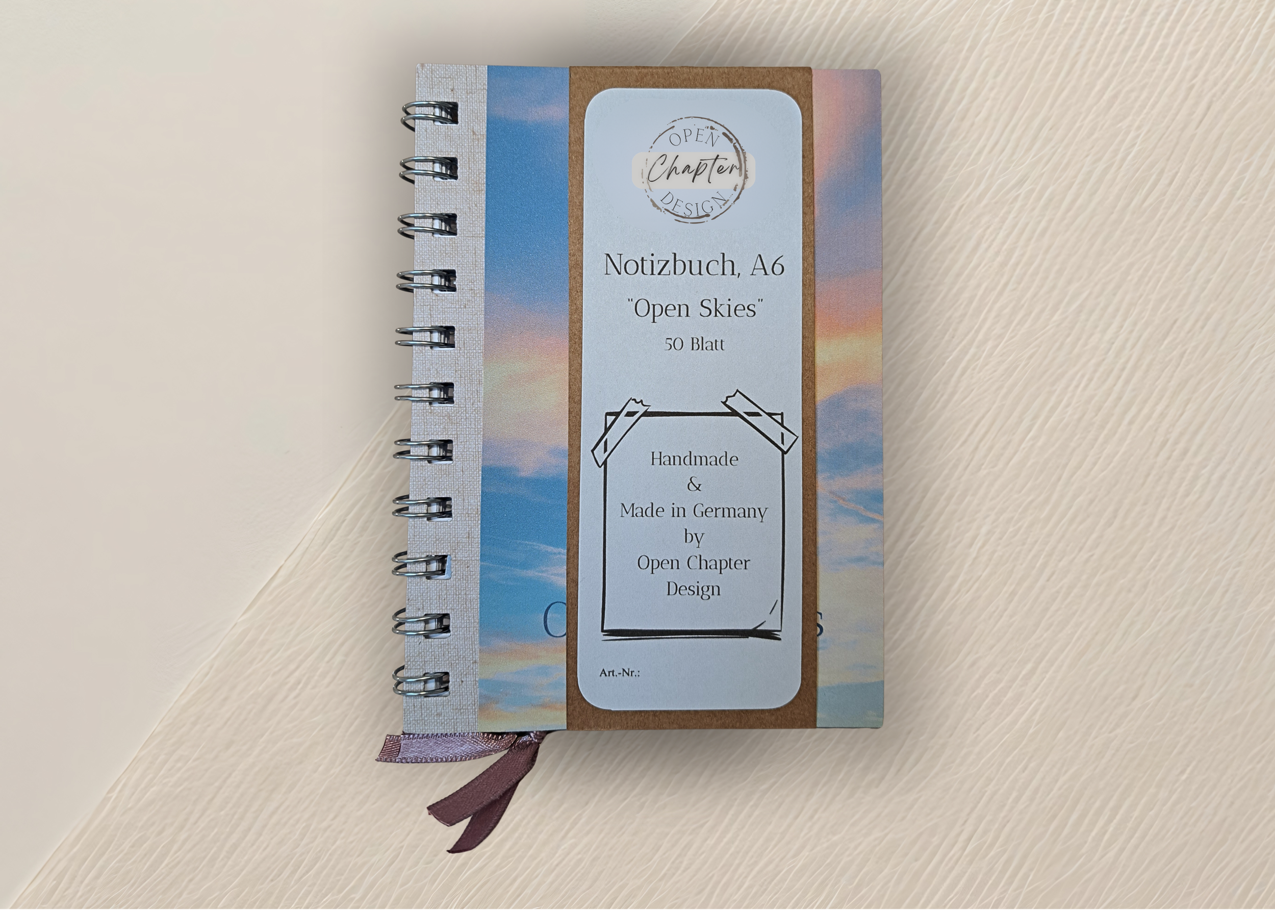 Notizbuch "Open Skies"