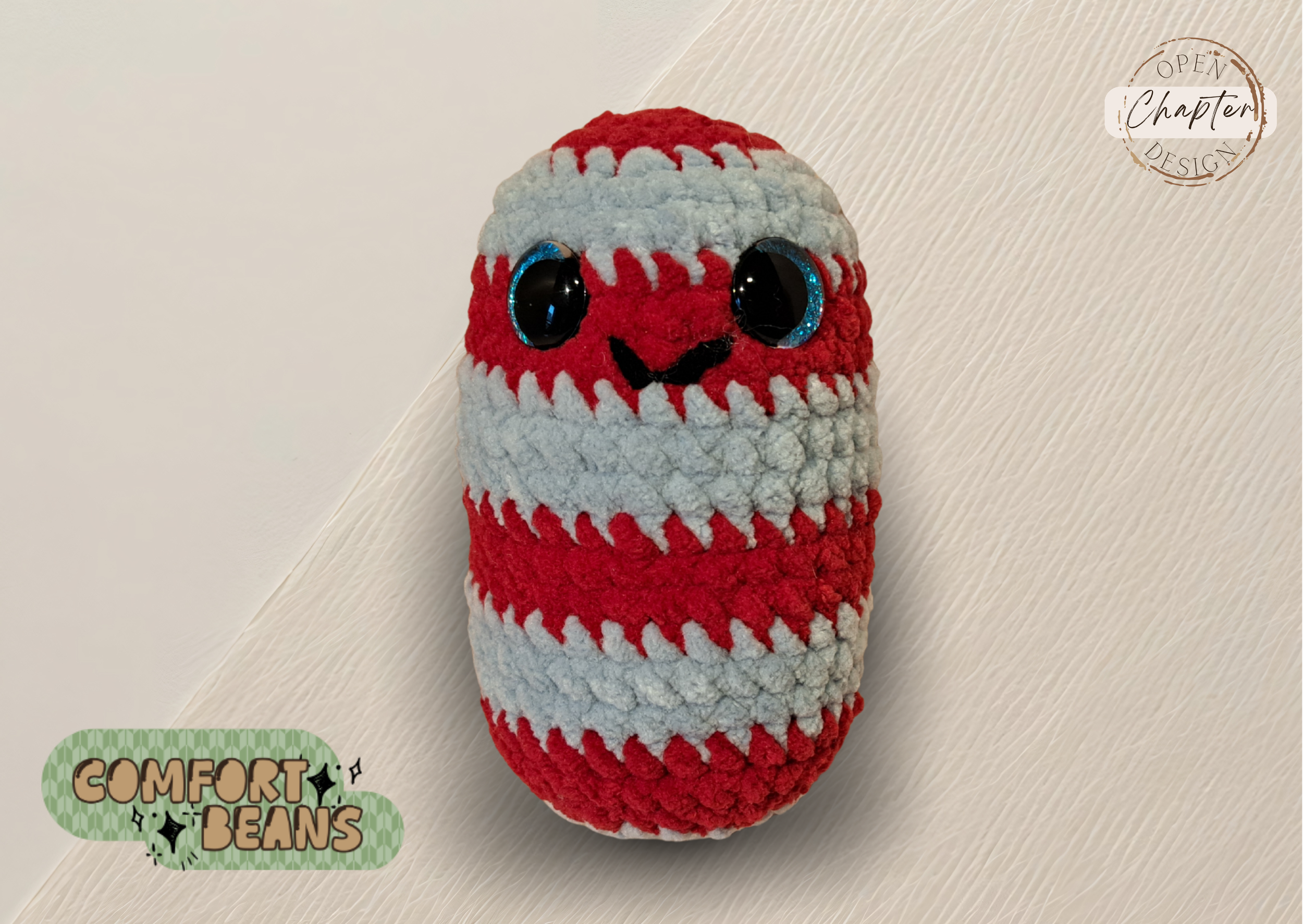 Comfort Beans, mit Ringelmuster