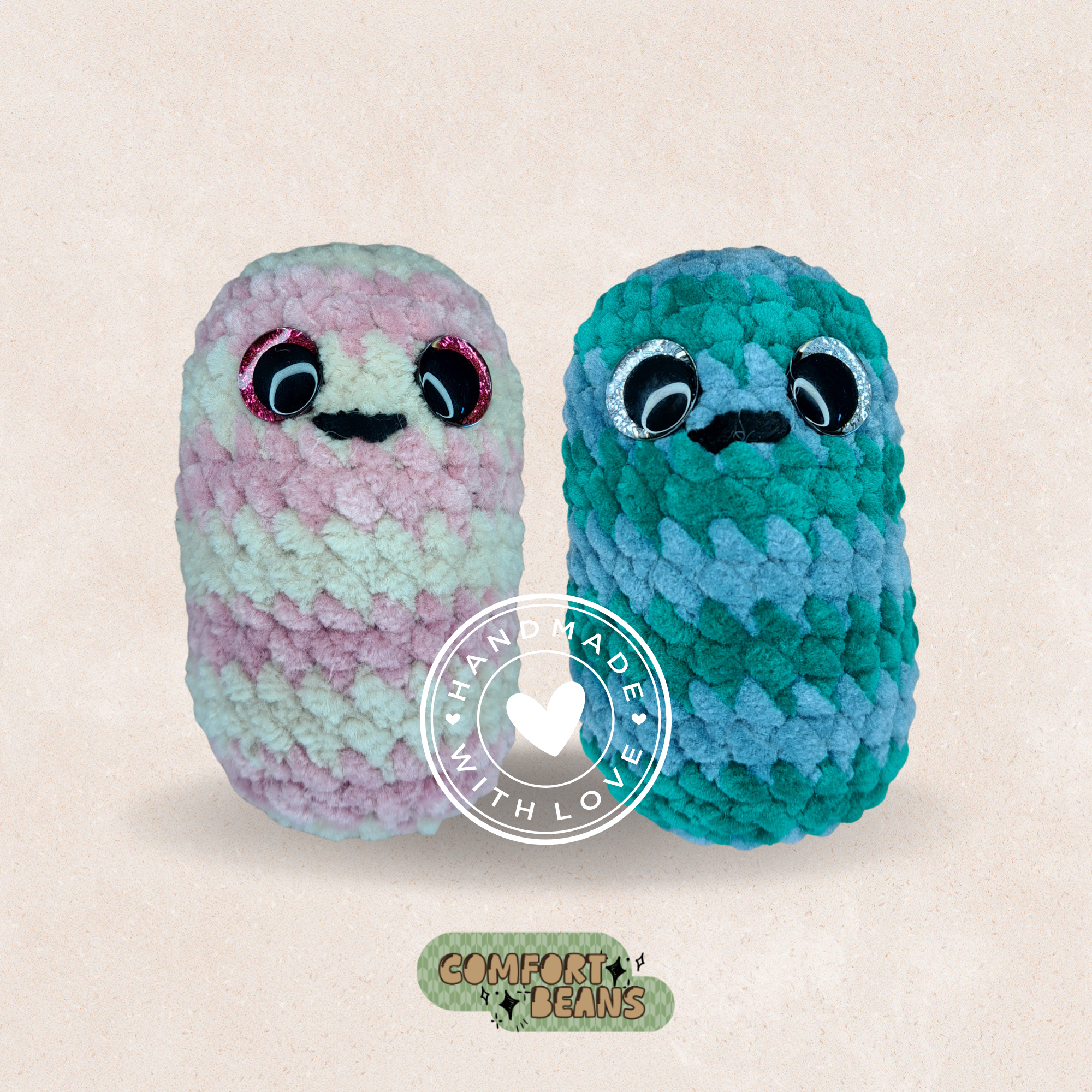 Comfort Beans, mit Ringelmuster