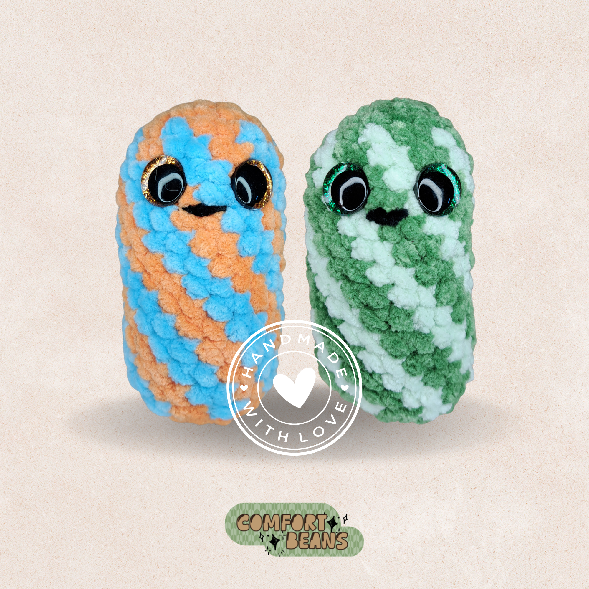 Comfort Beans, mit Spiralmuster