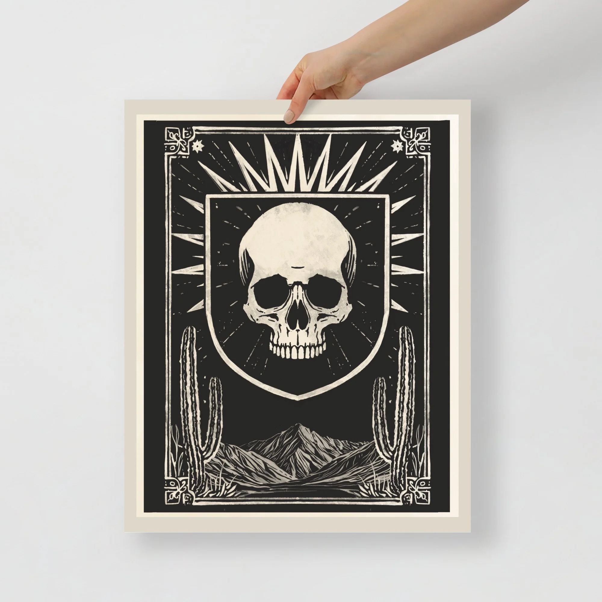 The Last Card Matte Print