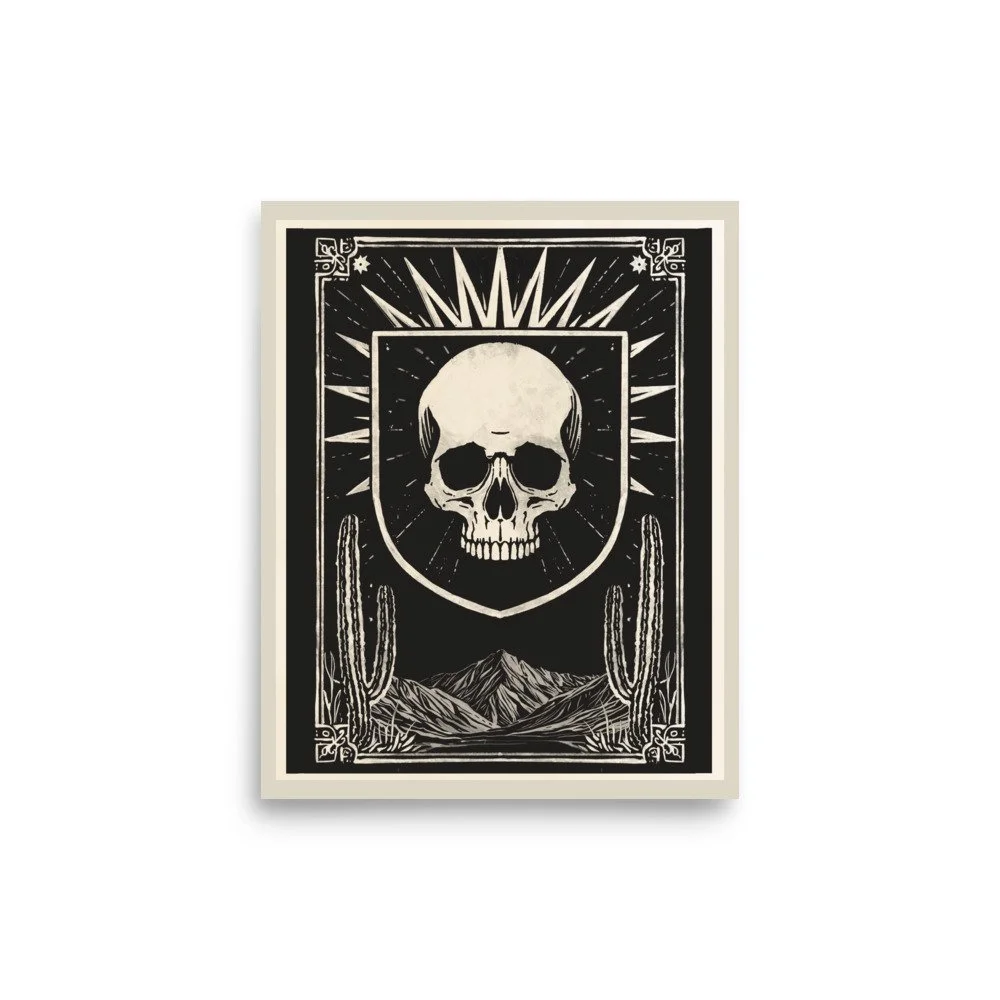 The Last Card Matte Print