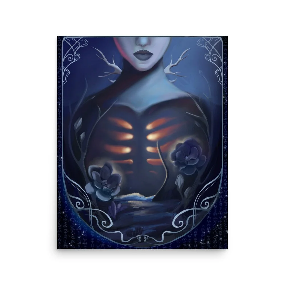 Still Warm Beneath Matte Print