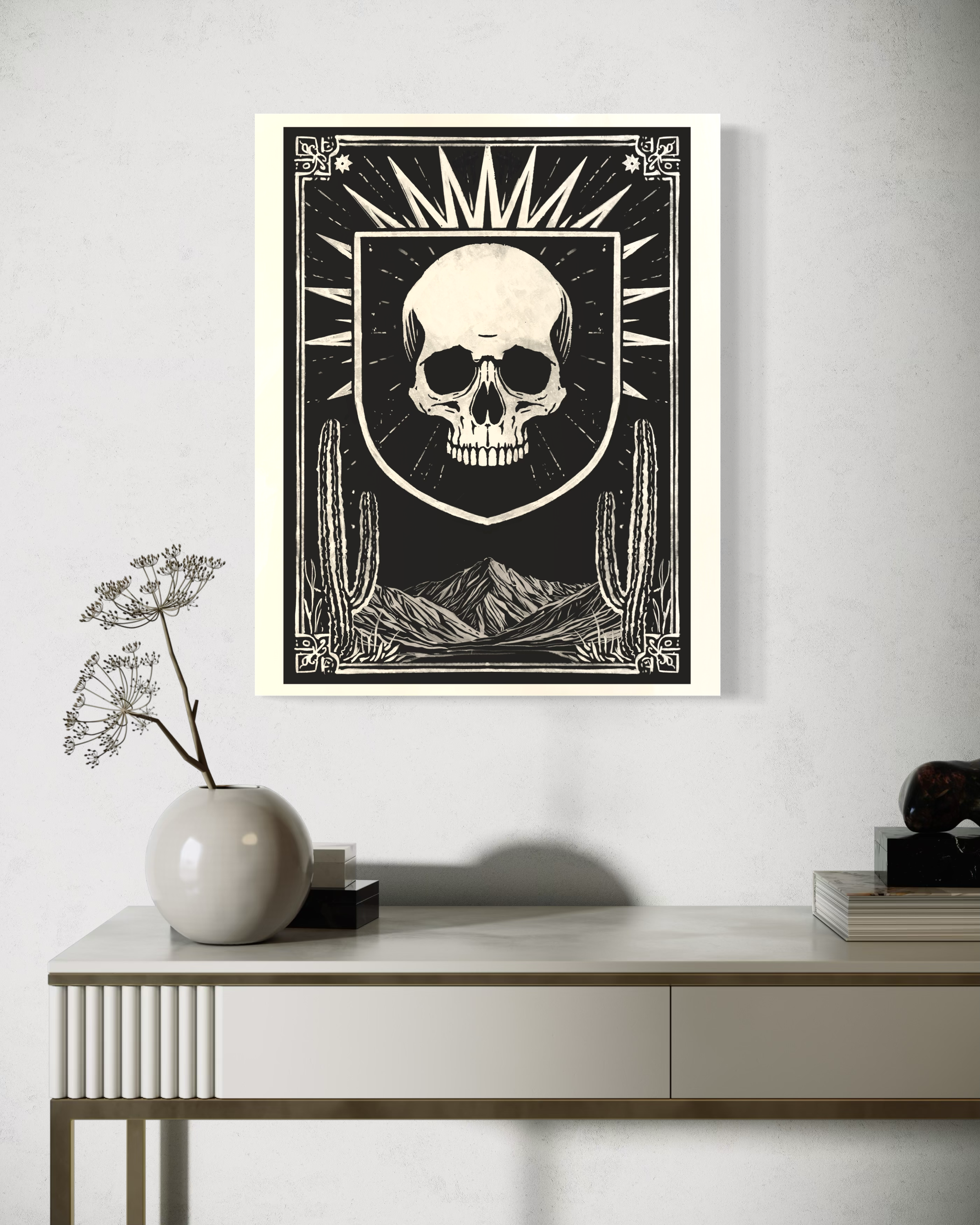 The Last Card Matte Print