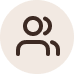 Icon of a person with a speech bubble, indicating communication or conversation.