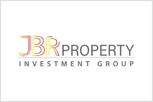 Logo for JBR Property Investment Group, with the company's name and logo.