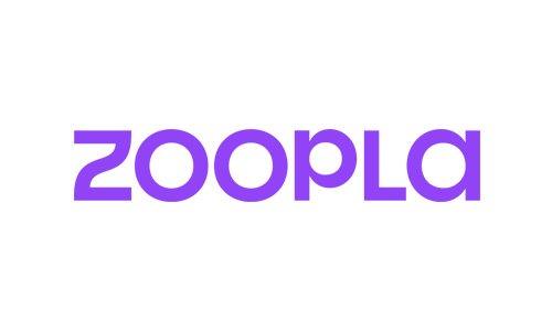 The Zoopla logo in purple on a white background.
