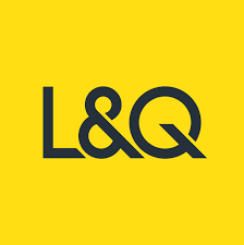 Black text 'L&Q' on a yellow background